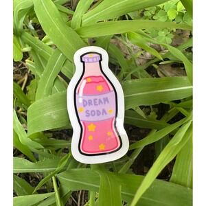 Dream Soda Sticker Wall Decal, Vinyl Stickers for Laptops, Cute Sticker, Laptop